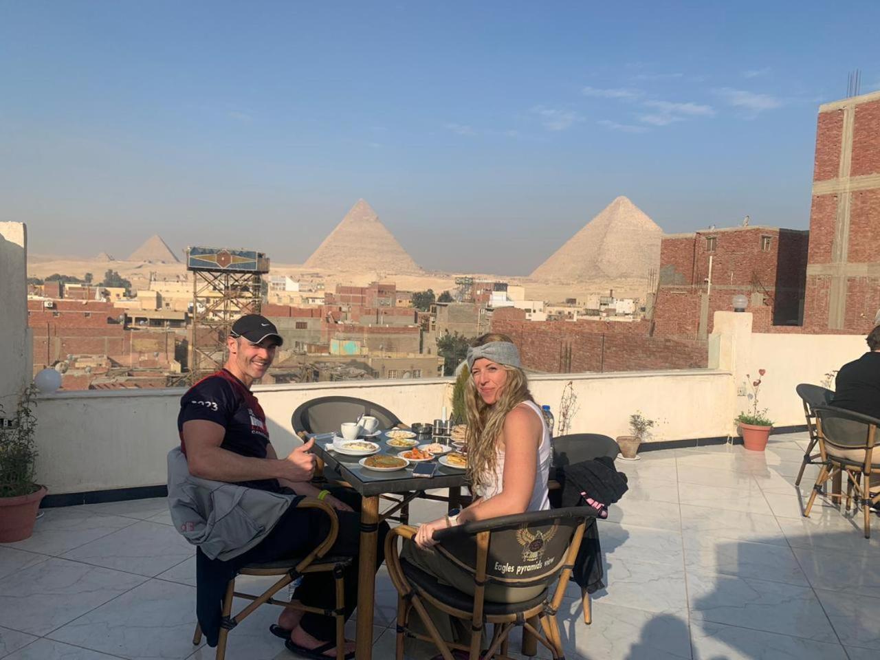 Eagles Pyramids View Hotel Kafrat al Jabal Ngoại thất bức ảnh