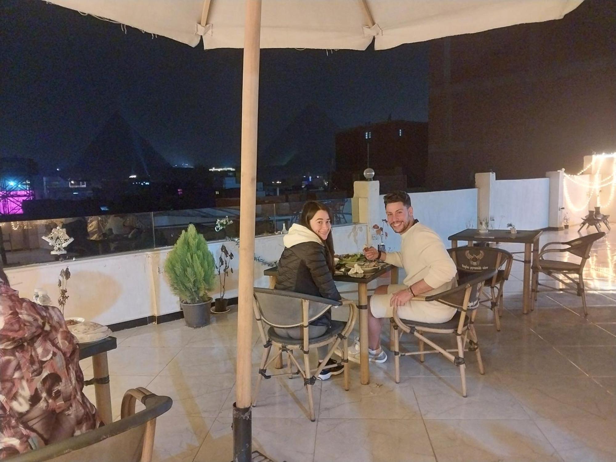 Eagles Pyramids View Hotel Kafrat al Jabal Ngoại thất bức ảnh