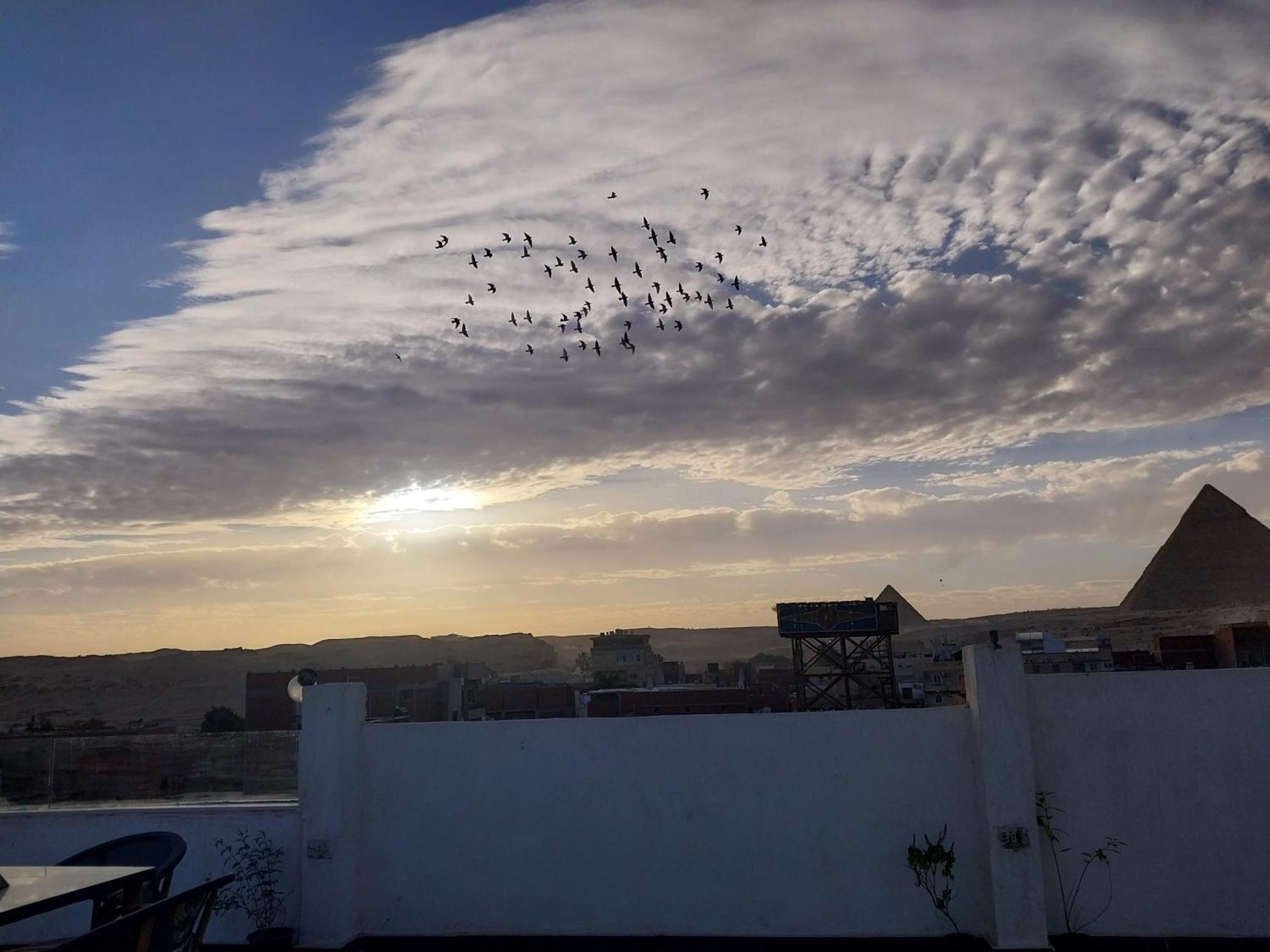 Eagles Pyramids View Hotel Kafrat al Jabal Ngoại thất bức ảnh