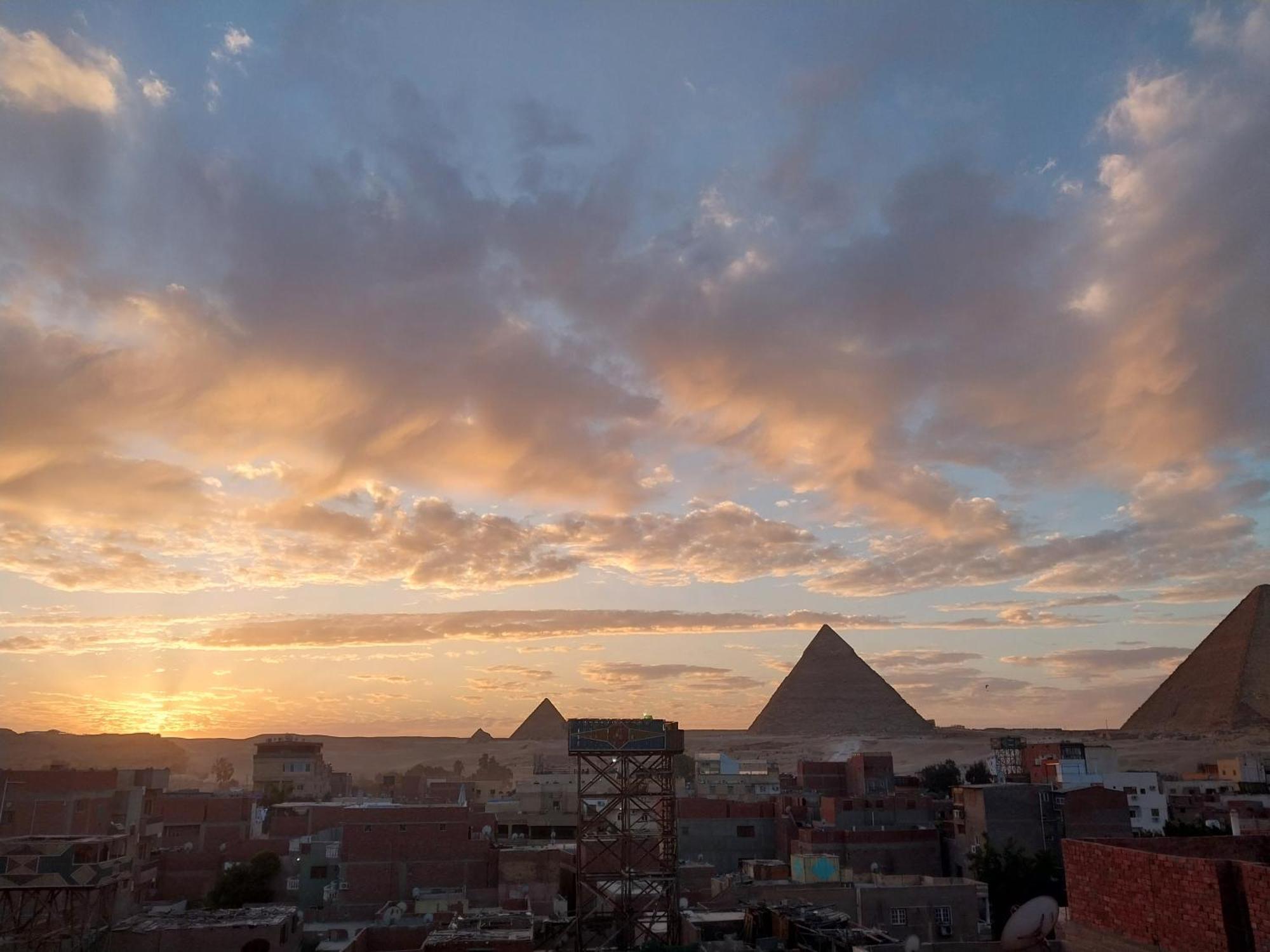 Eagles Pyramids View Hotel Kafrat al Jabal Ngoại thất bức ảnh