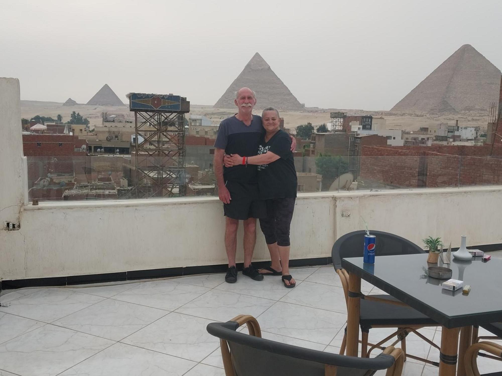 Eagles Pyramids View Hotel Kafrat al Jabal Ngoại thất bức ảnh