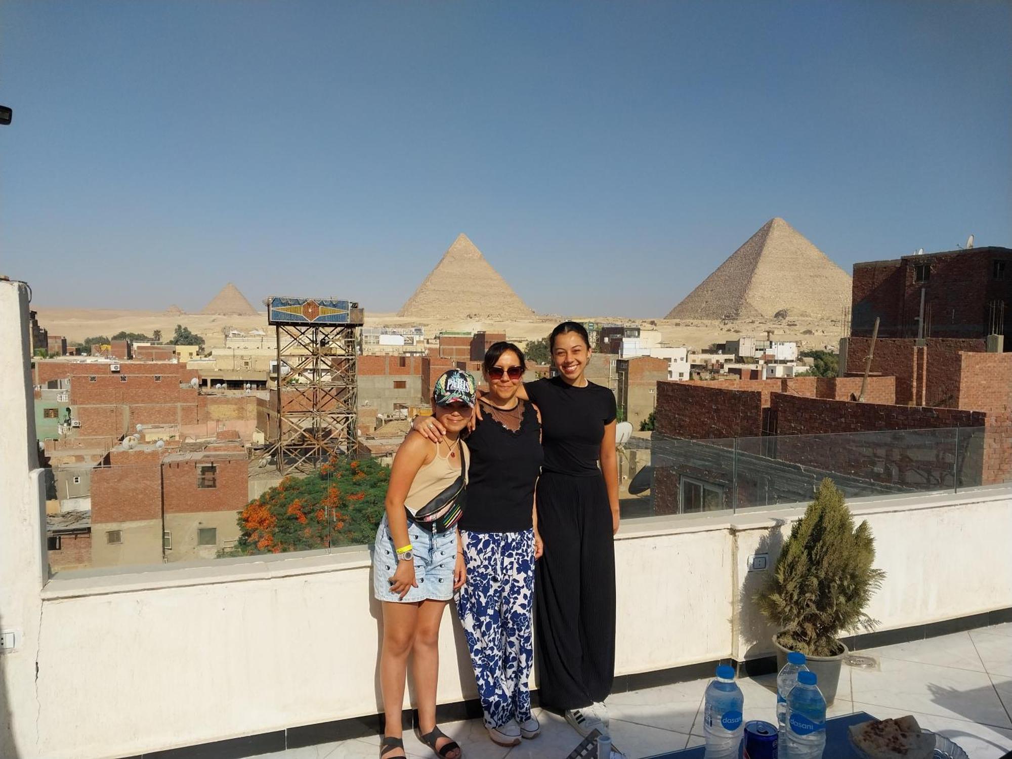 Eagles Pyramids View Hotel Kafrat al Jabal Ngoại thất bức ảnh