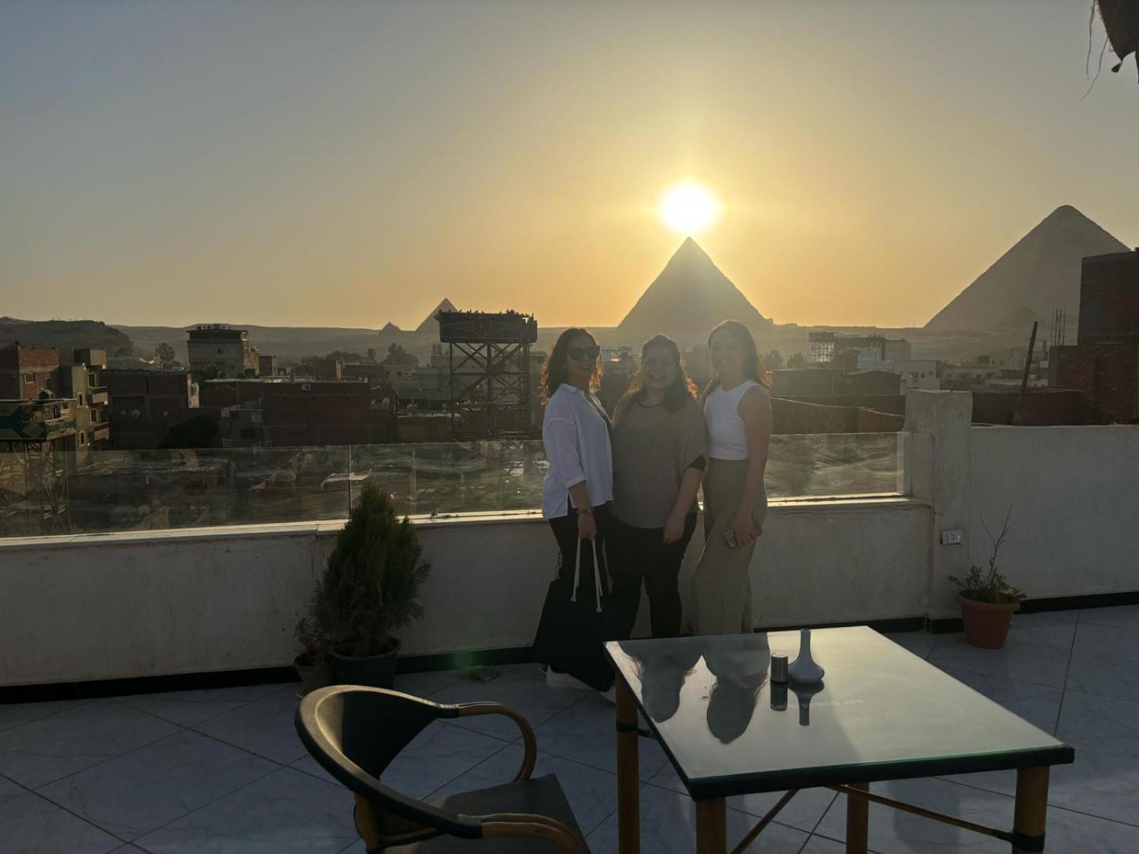 Eagles Pyramids View Hotel Kafrat al Jabal Ngoại thất bức ảnh