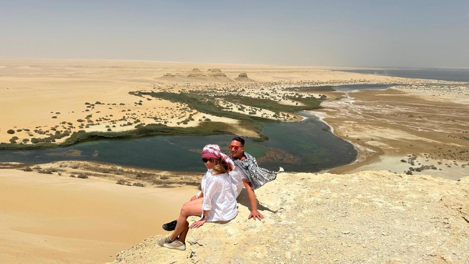 Eagles Pyramids View Hotel Kafrat al Jabal Ngoại thất bức ảnh