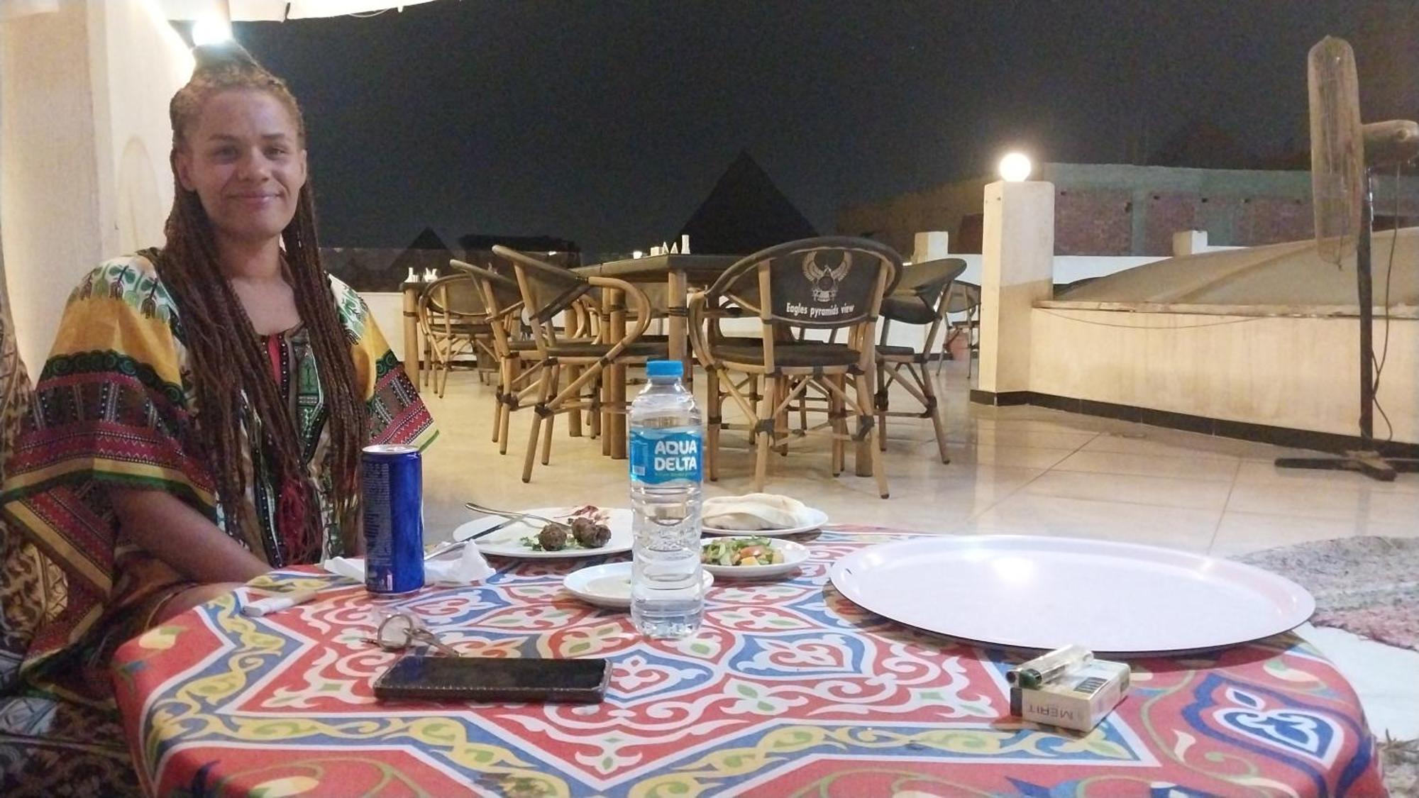 Eagles Pyramids View Hotel Kafrat al Jabal Ngoại thất bức ảnh