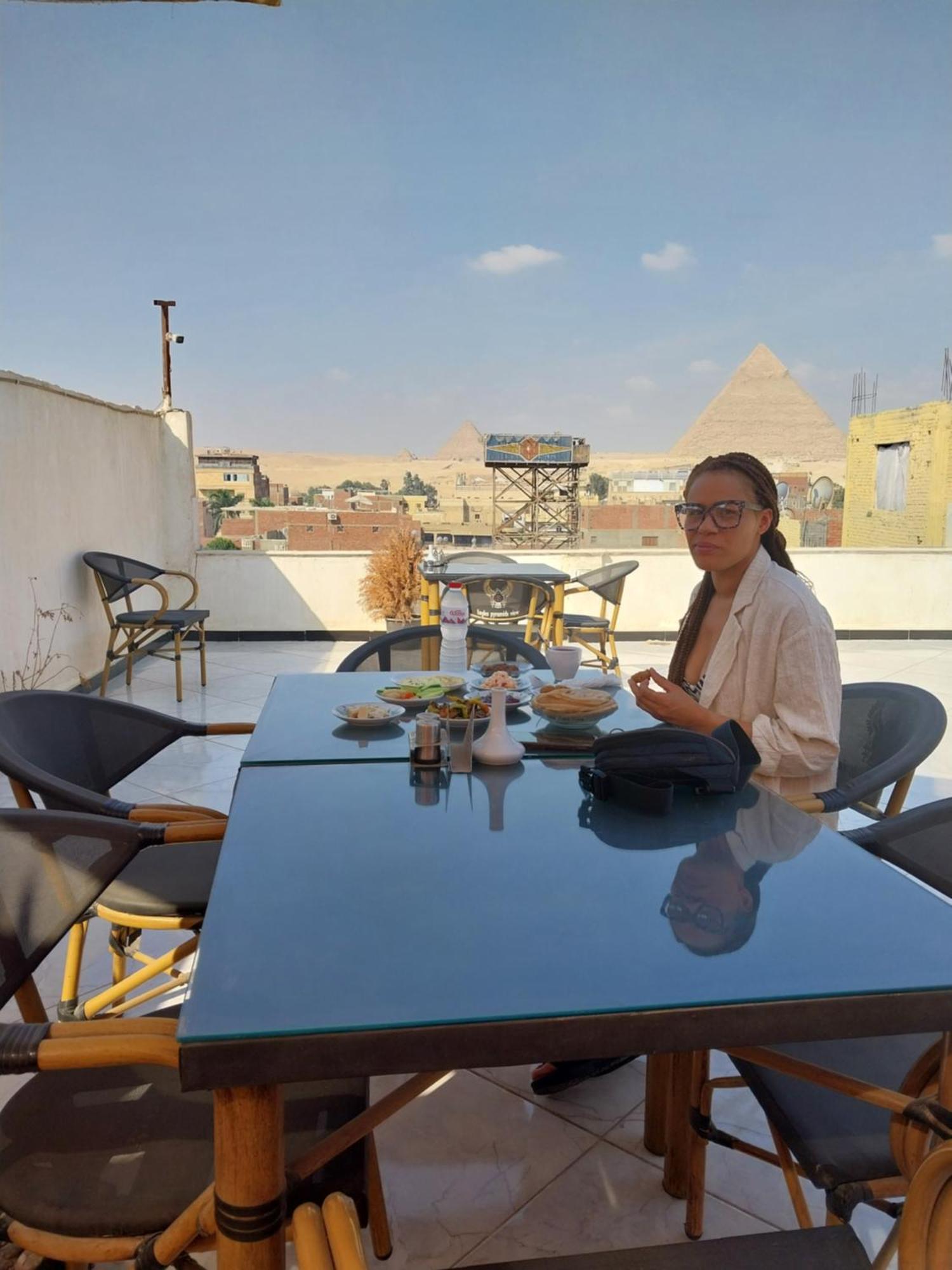 Eagles Pyramids View Hotel Kafrat al Jabal Ngoại thất bức ảnh