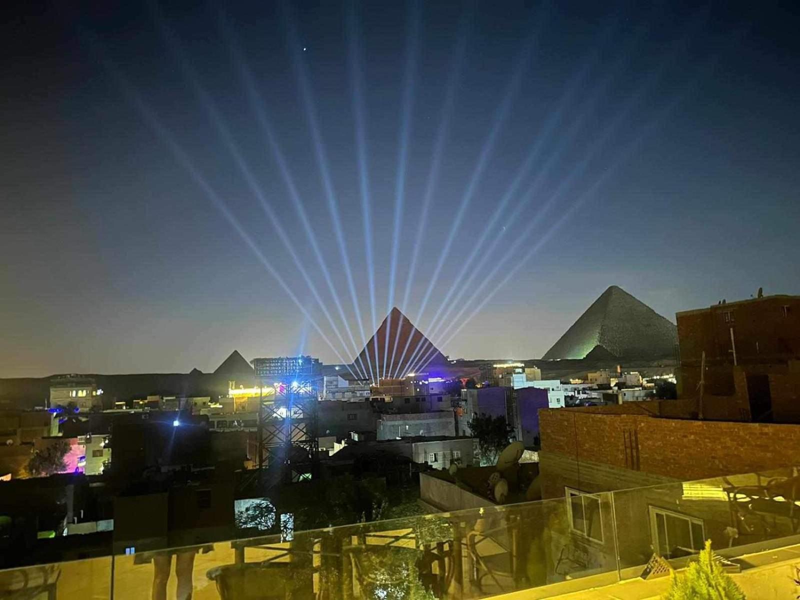 Eagles Pyramids View Hotel Kafrat al Jabal Ngoại thất bức ảnh
