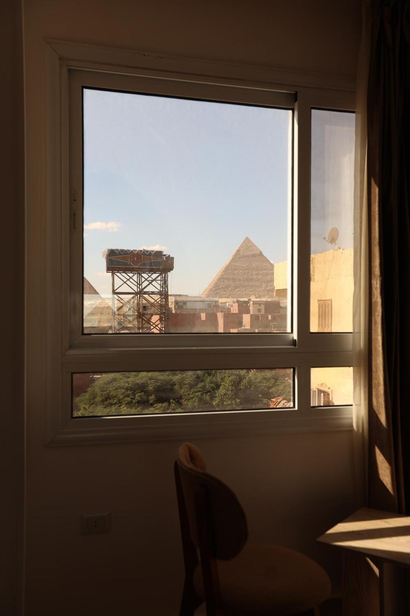 Eagles Pyramids View Hotel Kafrat al Jabal Ngoại thất bức ảnh